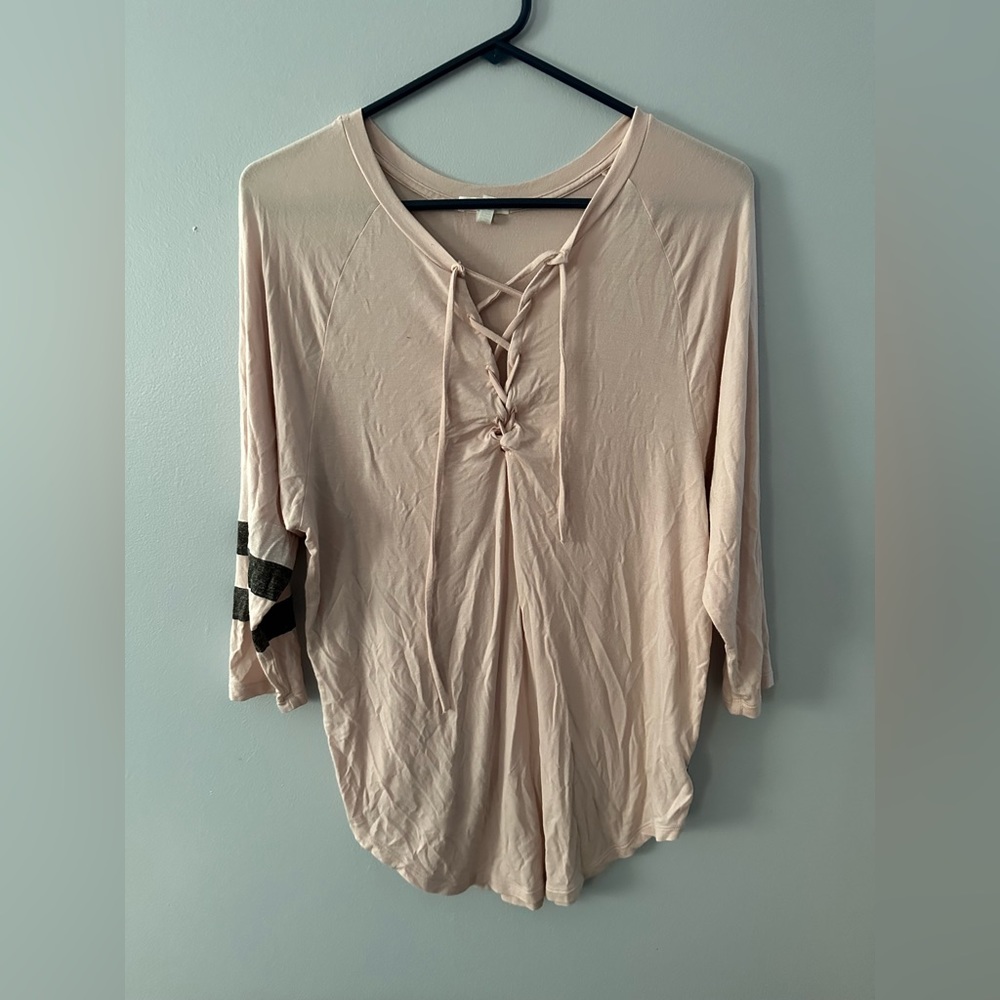 Victoria’s Secrete PINK 3/4 Sleeve Soft Top T-Shirt